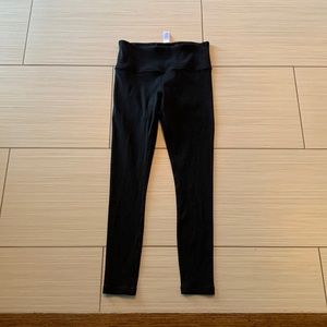 Ivivva by Lululemon Ribbed Leggings, Black, 14(girls)